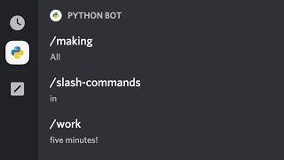 Make Discord Slash Commands with Python | Pycord