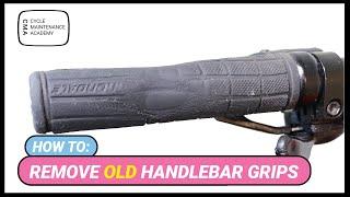 Sticky Grips - How To Remove Old Handlebar Grips