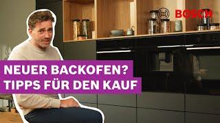 Backofen kaufen: Das Wichtigste auf einen Blick | Bosch Serie 8 Backöfen