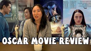 Andrea Jin reviews Oscar Films (Poor Things, Past Lives, May December, Avatar the Way of Water)