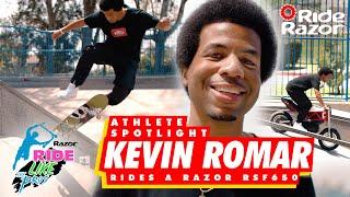 Kevin Romar Rides A Razor RSF 650 - RideRazor