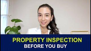 PROPERTY INSPECTION BEFORE YOU BUY