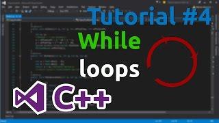 C++ Tutorial 4 - While loops