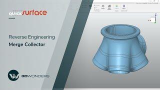 FreeScan Combo 3D Scanner / Reverse Engineering with QUICKSURFACE Pro | Merge Collector