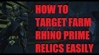 [WARFRAME] How To Farm Rhino Prime Unvaulting, The Most Efficient Way Possible! l Sisters Of Parvos