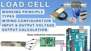 Load Cell Working & types | calibration | wiring #loadcell #weight #instrumentation #transducer