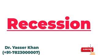 Recession | Meaning Of Recession | Trade Cycle | Business Cycle | Economics | Macroeconomics | CUET