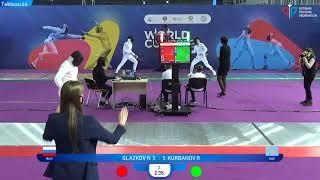 Sirius Epee 2022, ME Ind T64 Kurbanov KAZ - Glazkov RUS