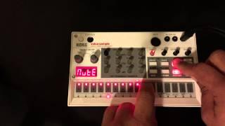 Korg Volca Sample Demo - using my own Original Samples