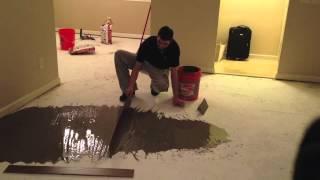 How to Level Your Subfloor - Low Spots