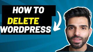How To Delete Wordpress Site And Start Over Tutorial