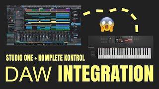 Studio One Daw Integration with Komplete Kontrol MK2