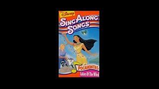 Digitized closing to Disney’s SingAlong Songs Pocahontas: Colors Of the Wind  (USA VHS)
