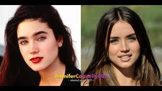 Jennifer Connelly (20) // VS // Ana De Armas (20) • Peak Of Natural Beauty