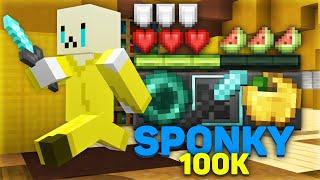 Sponky 100K pack release! | 1.8 Minecraft texture pack