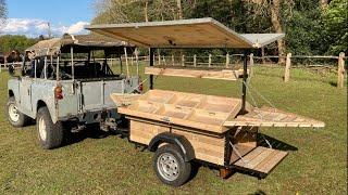 Building a Folding Market Stall Trailer