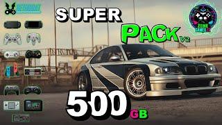 RETROBAT️SUPER PACK 500GB V2️Facil De Instalar y Jugar️Con MAS De 15k JUEGOSEspecial 4000 SUBS