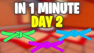 *DAY 2* How To Get ALL Belts In Blox Fruits