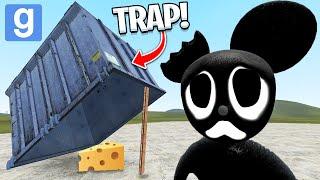 CAN YOU TRAP CARTOON MOUSE?!  (Garry's Mod Sandbox) | JustJoeKing