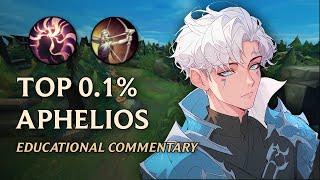 YOU HAVE NEVER SEEN AN APHELIOS THIS INSANE - CHALLENGER !Rework !OPGG #aphelios  #leagueoflegends