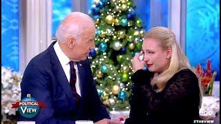 Meghan McCain Gets Emotional With Joe Biden - The View