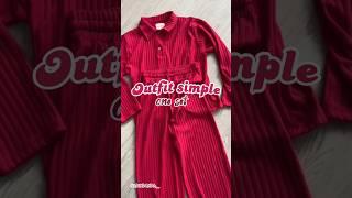 OUTFIT SIMPLE ONE SET MURAH link shopee di komentar