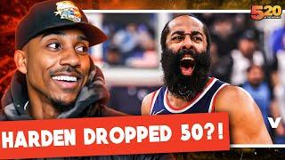 Jeff Teague REACTS to James Harden’s 50-point game, Celtics HISTORIC night | 520 in the Morning