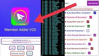 Telegram Member Adder New App 2023