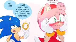 Casual... Proposal?! - Sonic x Amy (Sonamy) Comic Dub Compilation