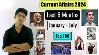 Last 6 Months Current Affairs 2024 | Important current affairs 2024 | 2024 important current affairs