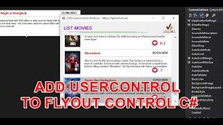 [C#] How to use Custom UserControl in FlowLayoutPanel