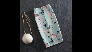 Is Lazada Skirt quality worth your money? Pastel Floral PrintsPencil Skirt Try-On