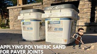 Applying Polymeric Sand for Paver Joints