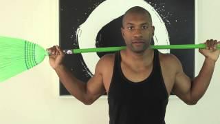 Exercises Using a Broom Stick : Whole Body Workouts