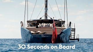 Ngoni: The Royal Huisman sailing yacht | 30 Seconds On Board