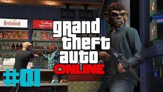 (PS3) Grand Theft Auto V: GTA Online Gameplay #1 (Shutdown)