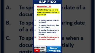 SAP S/4 HANA FI Exam Questions // SAP FICO Certification Question