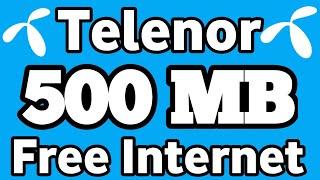 Telenor free internet code 2022 || Telenor free 500 MB code || Telenor free net || Telenor free Mb