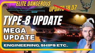 Elite Dangerous Type-8 Update Unveiled 18.08 - What’s Improved?