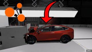 TESLA MODEL X - CRASH TEST BEAMNG