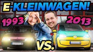 Wie schlägt sich ein E-OLDTIMER?! - Citroën AX Electrique vs. VW E-UP - Wir VERGLEICHEN!