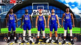 THE GOLDEN STATE WARRIORS IN COMP PRO-AM ON NBA 2K22