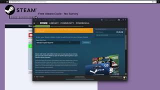 how to get free steam wallet codes