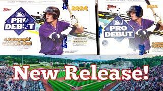 NEW RELEASE!  2024 PRO DEBUT HOBBY AND JUMBO BOXES!