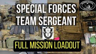 Special Forces Team Sergeant Full Mission Loadout #specialforces