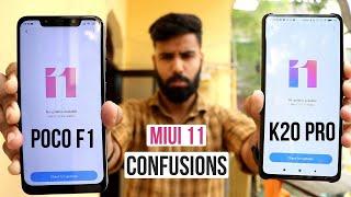 MIUI 11 Confusions Cleared, How to Update, No Always on Display Etc ft. Redmi K20 PRO, POCO F1