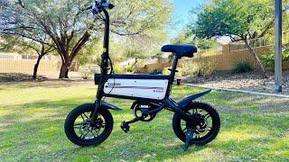 Gotrax Nano 14” Foldable e-Bike: 3 Modes | 15.5mph | 25 miles range | 250W | 36V 7.8AH Battery