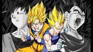 Son Goku SSJ2 vs Majin Vegeta [Deutsch]