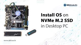 How to install OS(Windows 10) on NVMe M.2 SSD in H61M2/H81M2 Motherboard