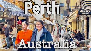 Perth City Centre Western Australia  | 4K Walking Tour September 2023| UHD 60fps